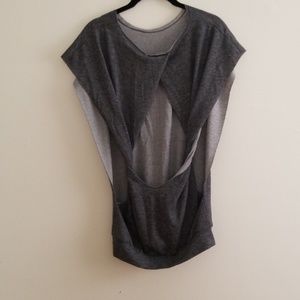 New UO Sparkle & Fade Twist Back Sweater Tee XS